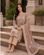 Printed Lawn Unstitched 3 Piece Suit